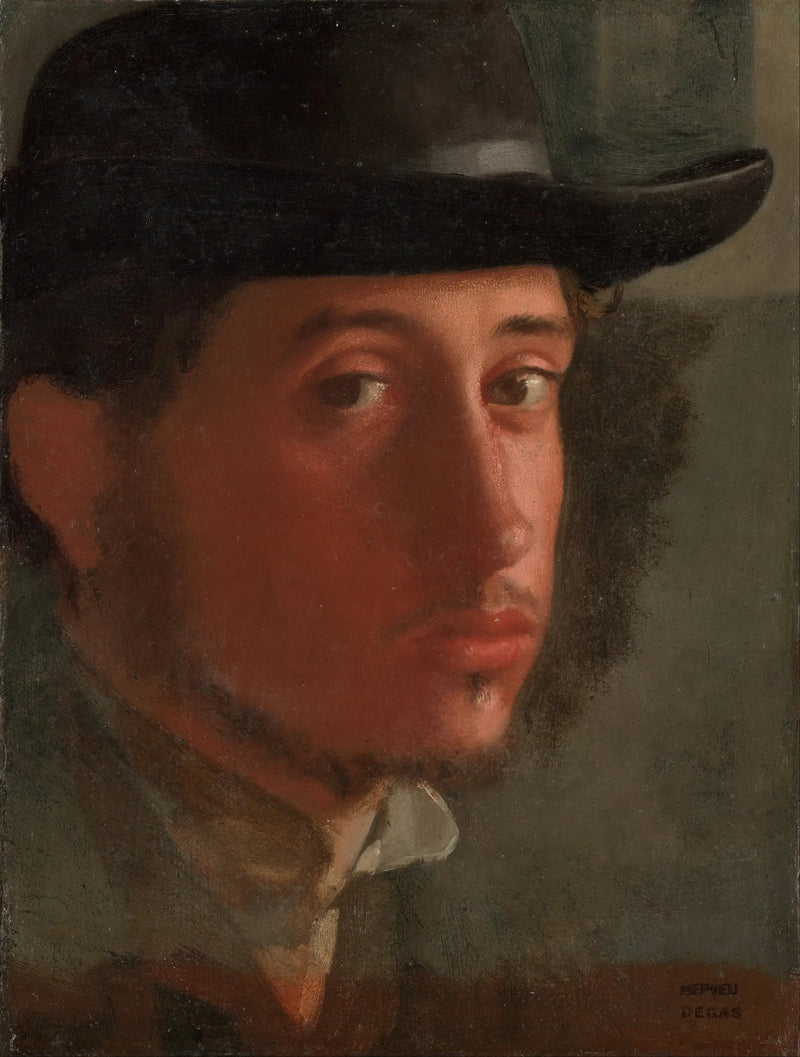 Selvportræt - Edgar Degas