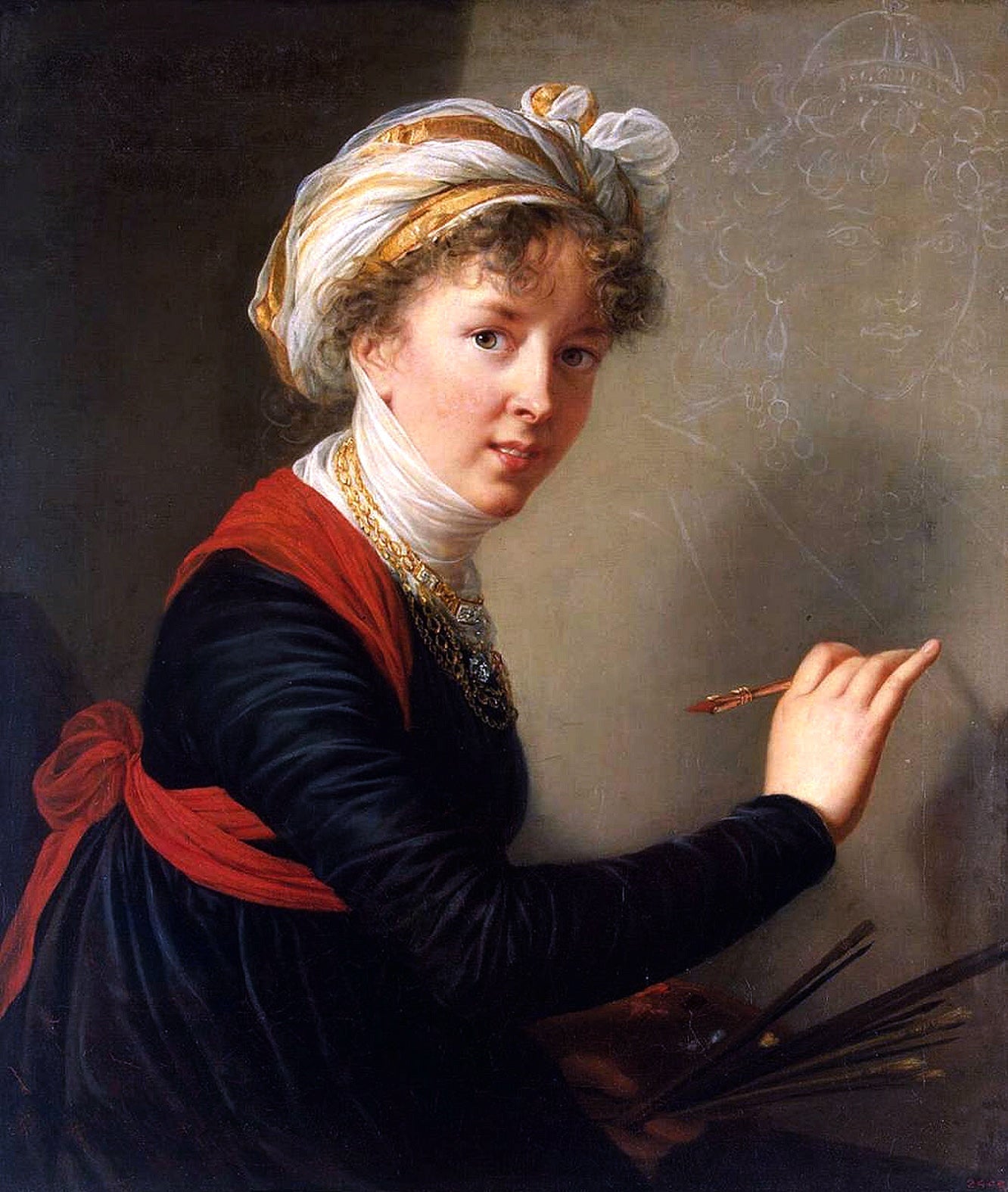 Selvportræt - Élisabeth Vigée Le Brun