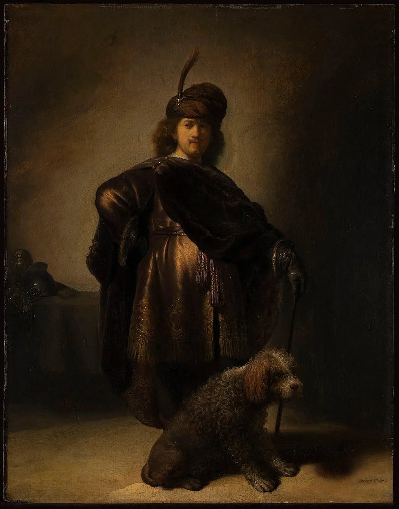 Selvportræt i østlige vaner - Rembrandt