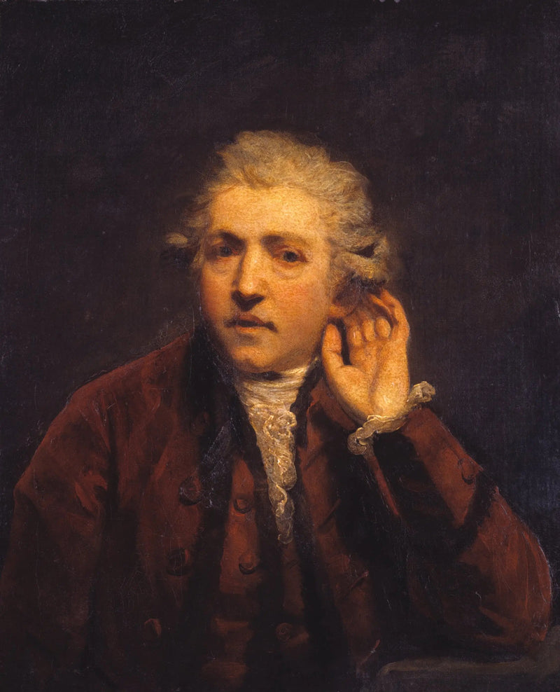 Selvportræt af en døv mand - Joshua Reynolds