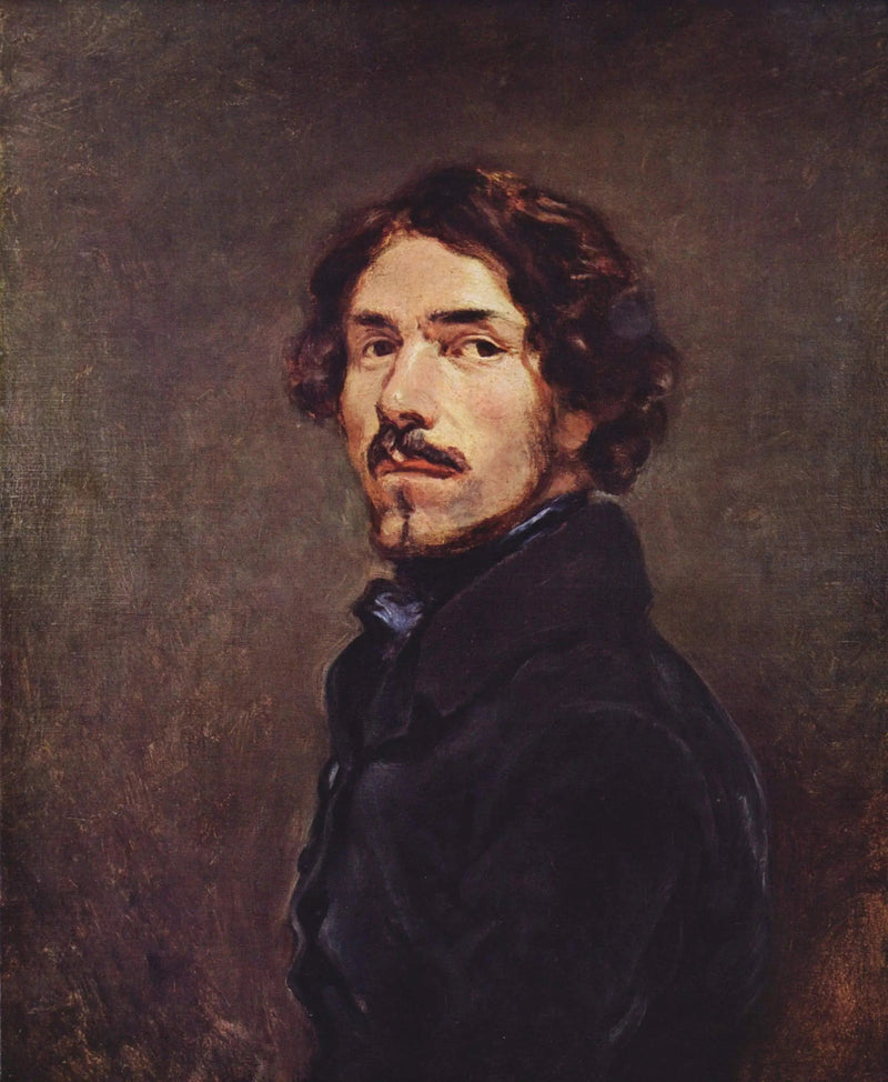 Selvportræt - Eugène Delacroix