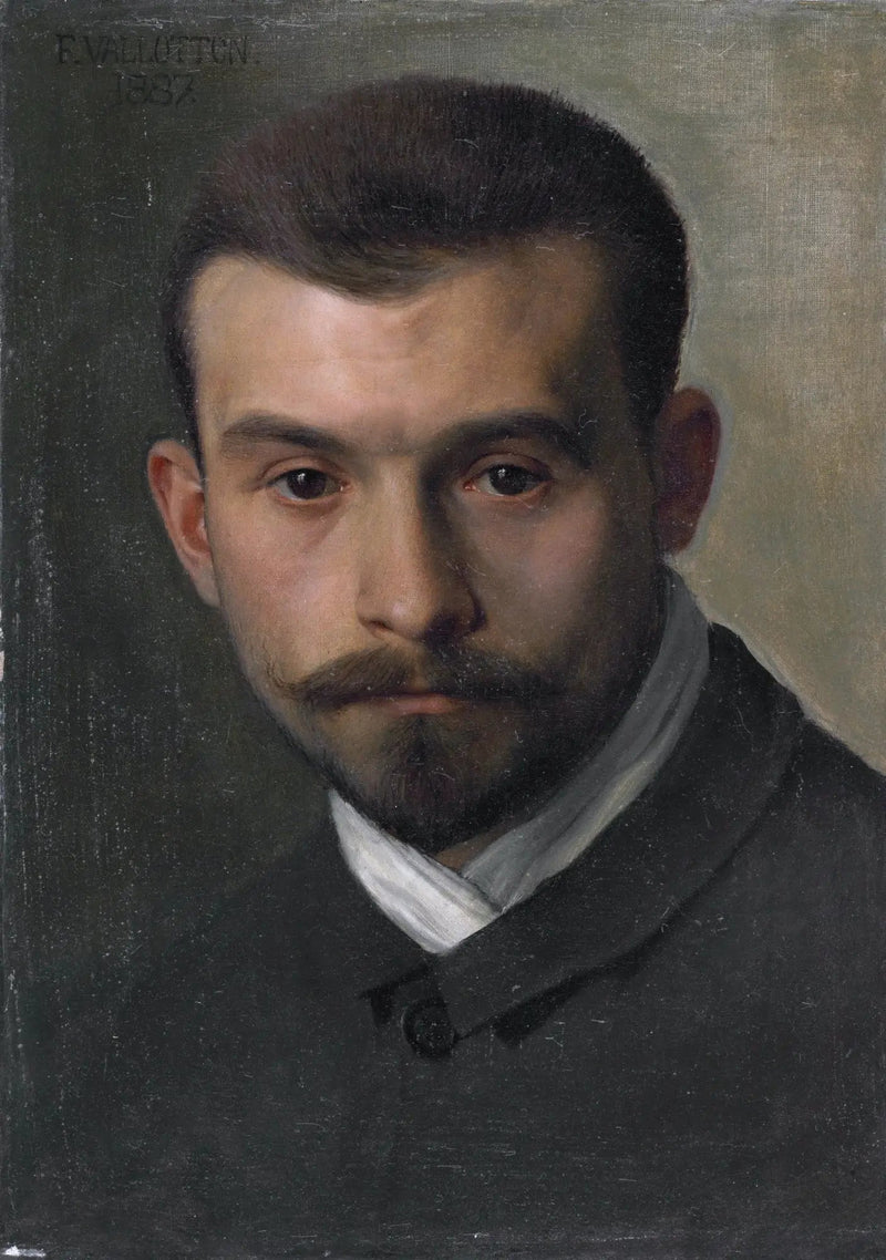 Selvportræt (Félix Vallotton, 1887) - Félix Vallotton