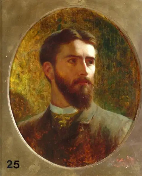 Selvportræt - Frank Bernard Dicksee