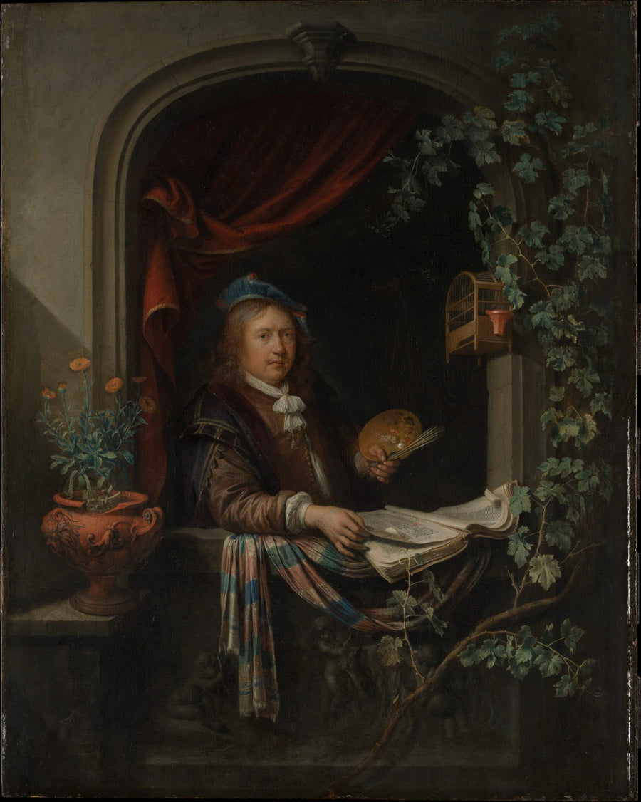 Autoportrait - Gerrit Dou
