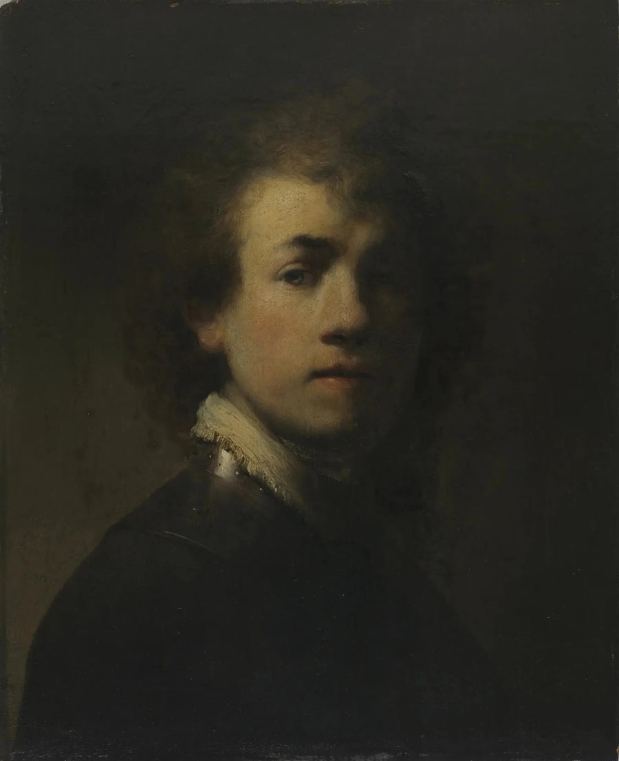 Selvportræt med en gorgerin - Rembrandt