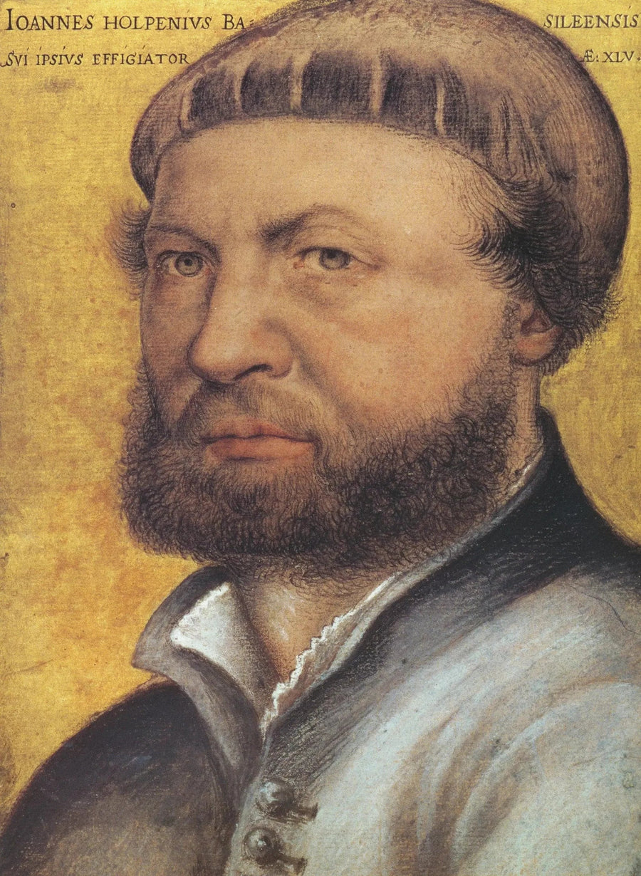 Selvportræt - Hans Holbein den Yngre