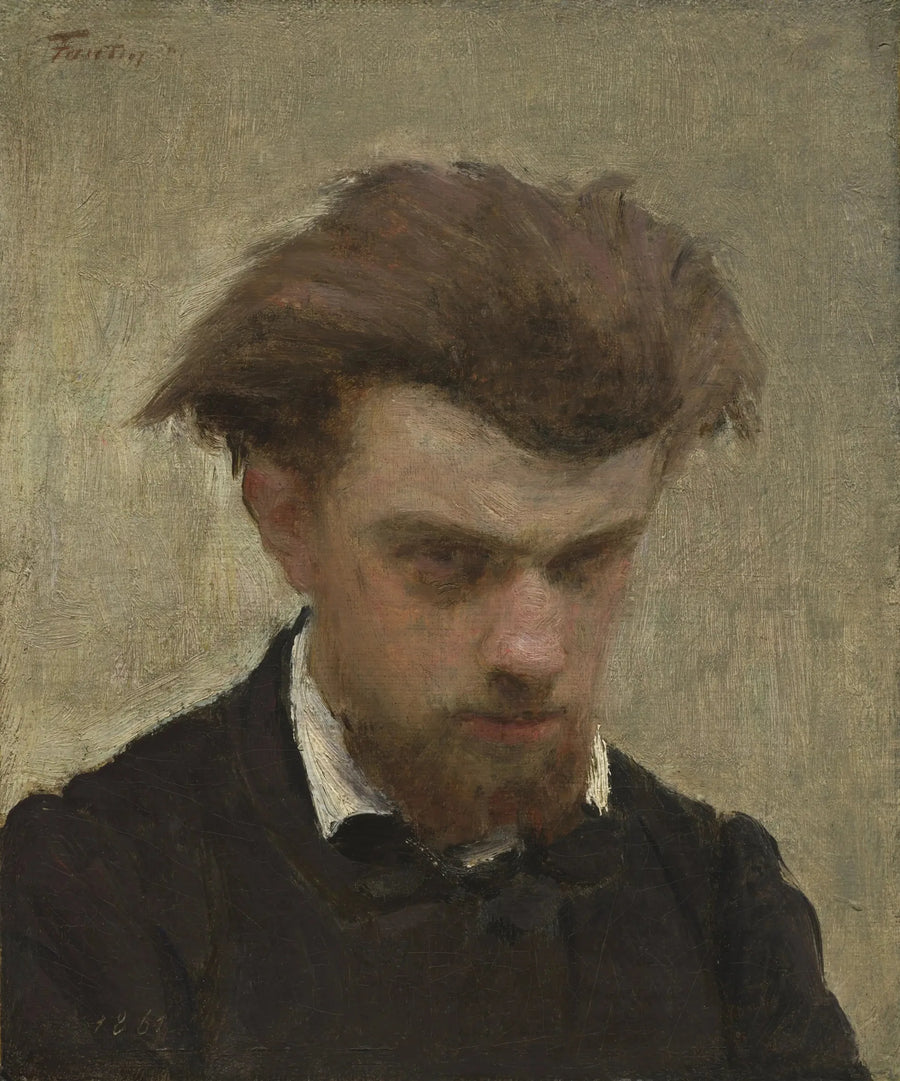 Selvportræt - Henri Fantin-Latour