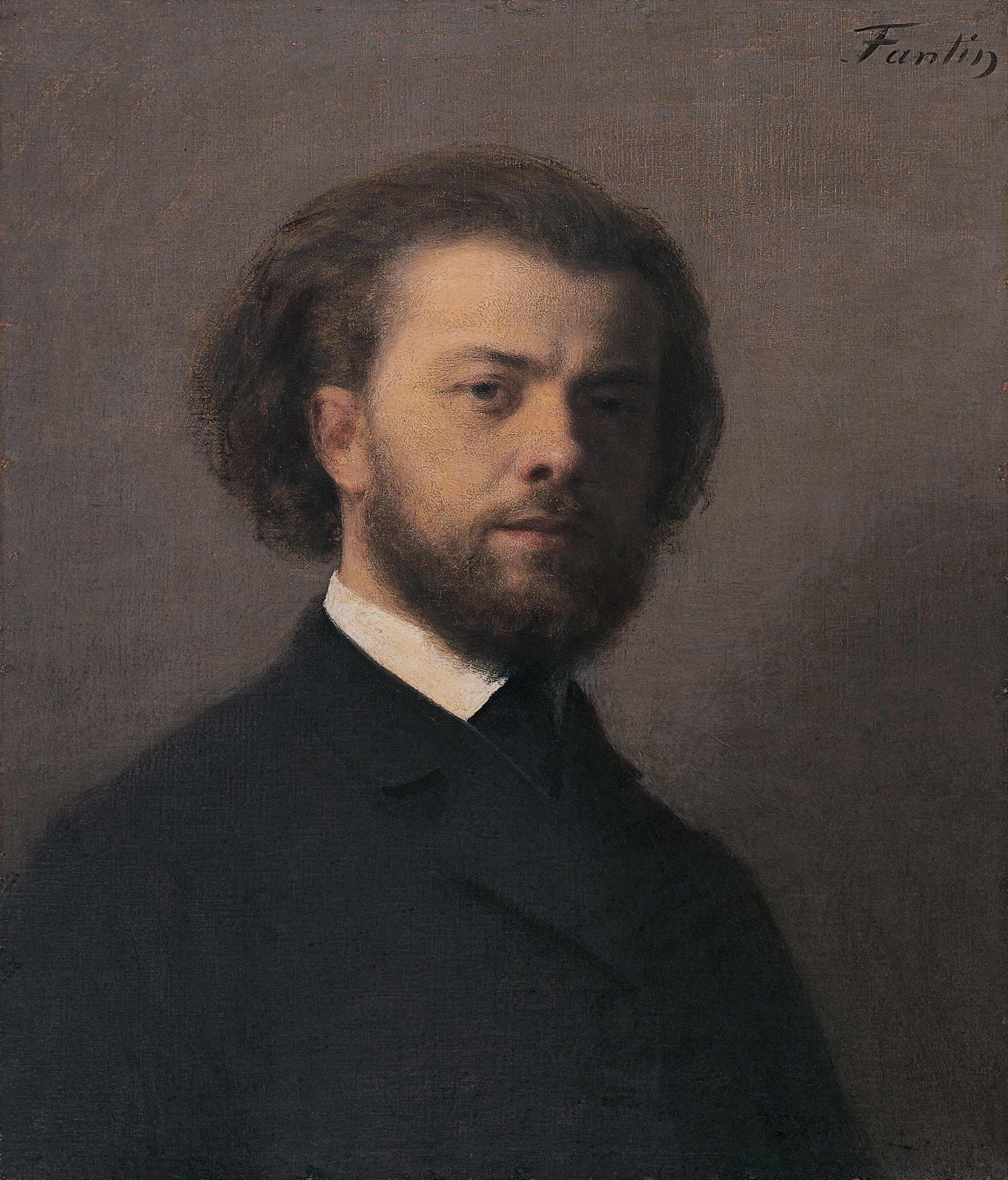 Selvportræt - Henri Fantin-Latour