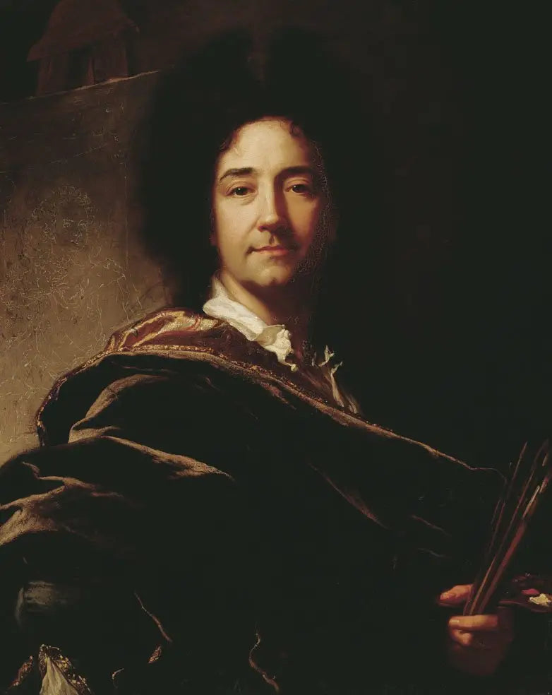 Selvportræt - Hyacinthe Rigaud