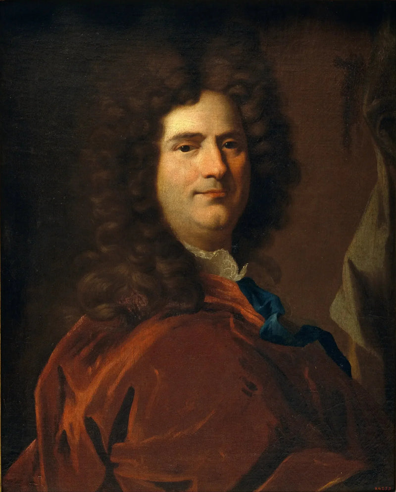 Selvportræt (?) - Hyacinthe Rigaud