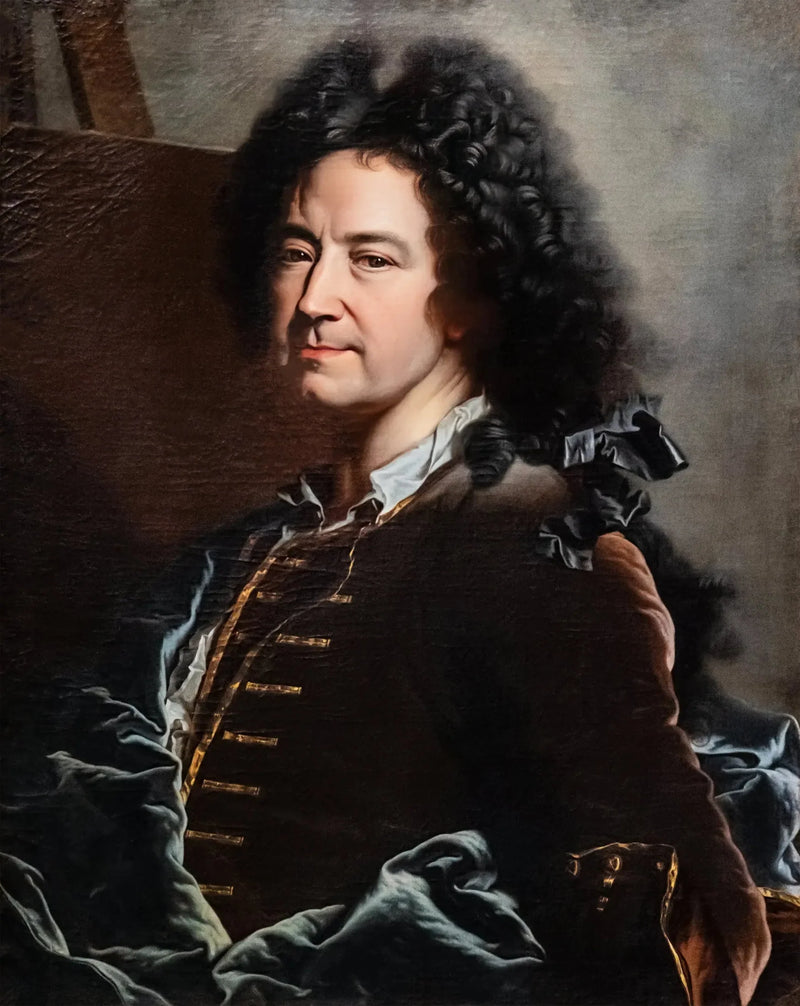 Selvportræt - Hyacinthe Rigaud