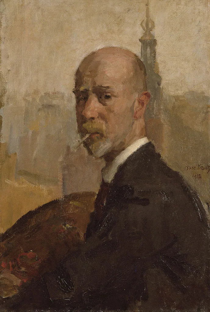 Selvportræt - Isaac Israel