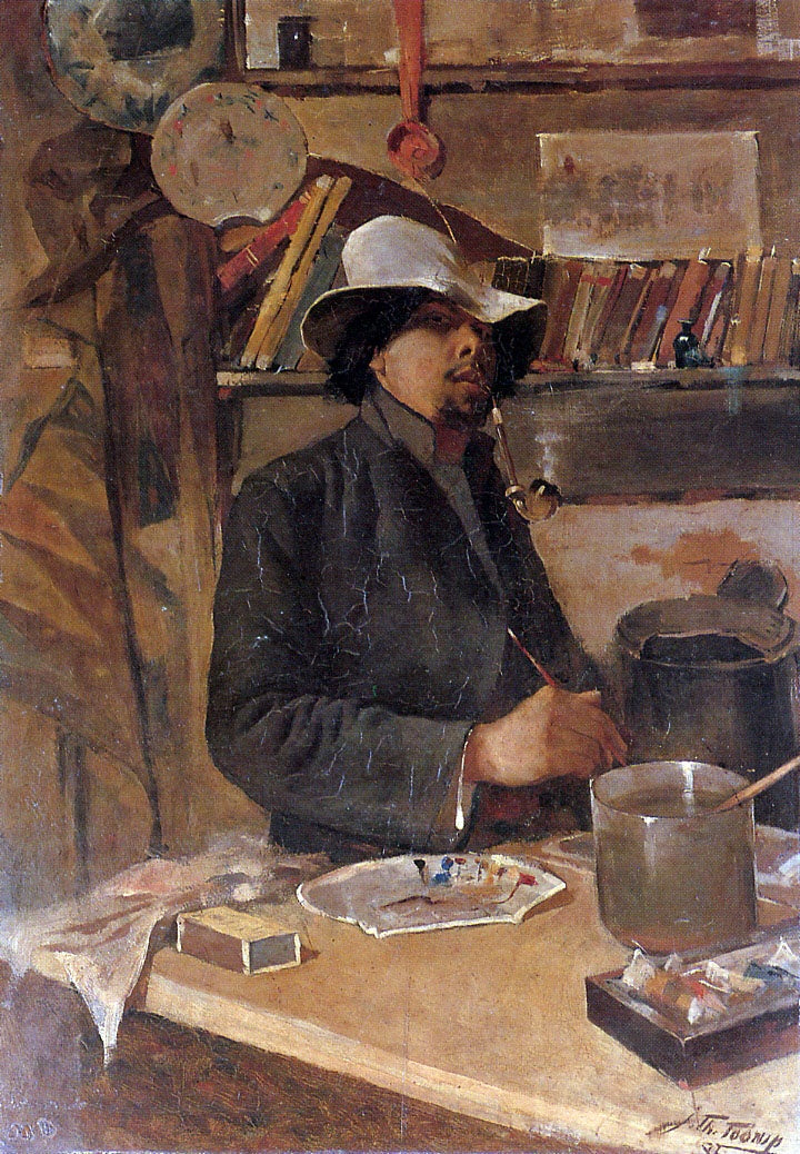 Selvportræt - Jan Toorop