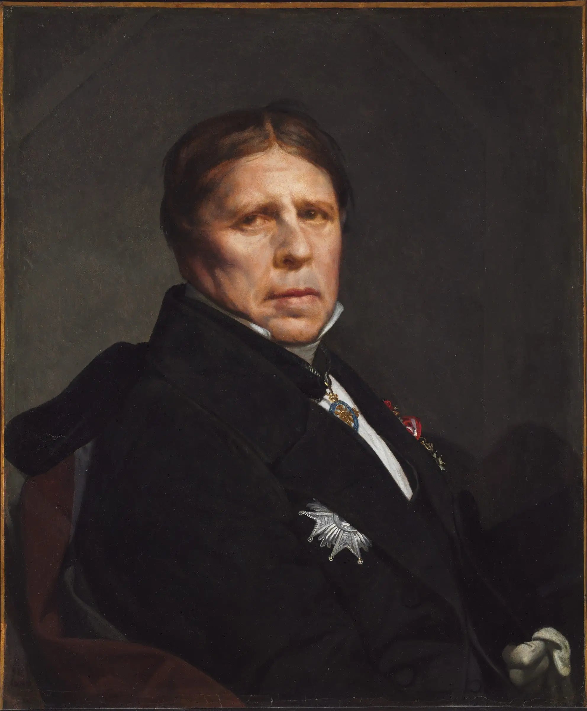 Autoportrait - Jean-Auguste-Dominique Ingres image 1 copie peinte à la main à l’huile