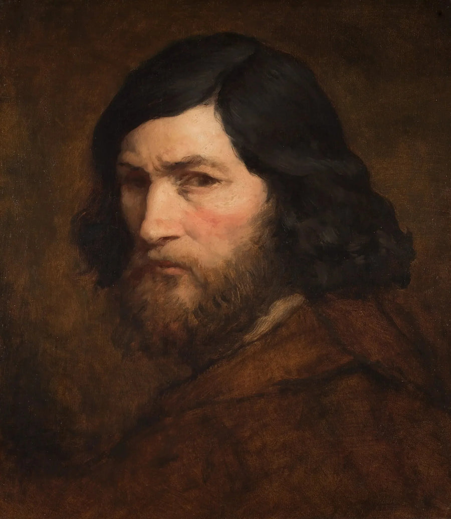 Selvportræt - Jean-François Millet