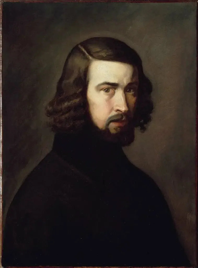 Selvportræt - Jean-François Millet