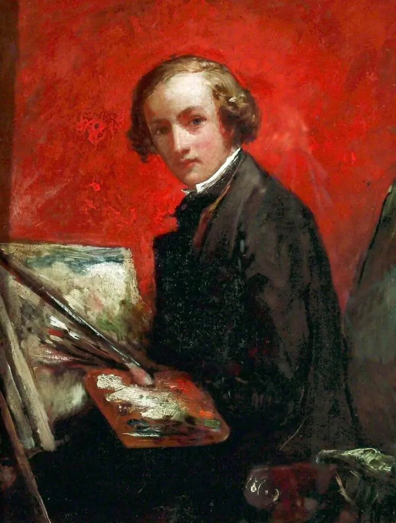 Selvportræt - John Everett Millais