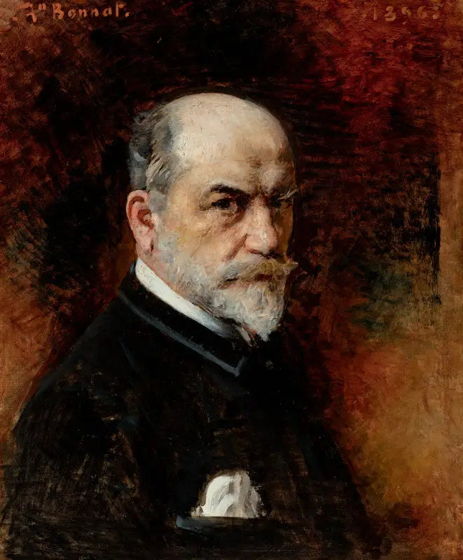 Selvportræt - Léon Bonnat