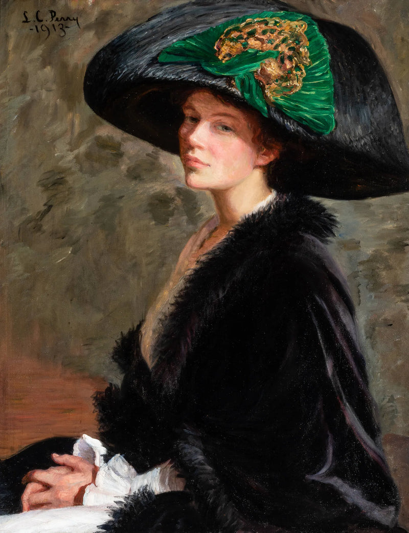 Selvportræt - Lilla Cabot Perry