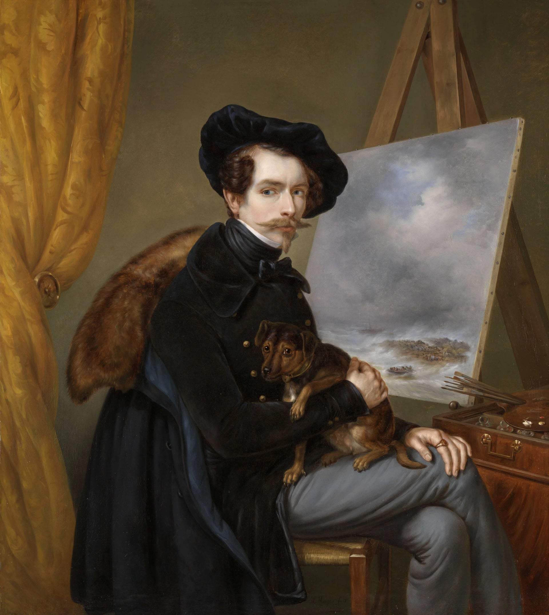 Autoportrait - Louis Meyer