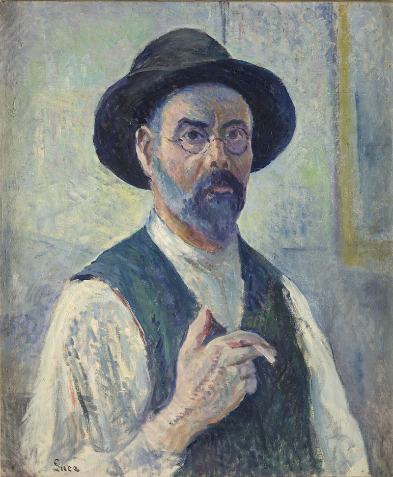 Selvportræt - Maximilien Luce