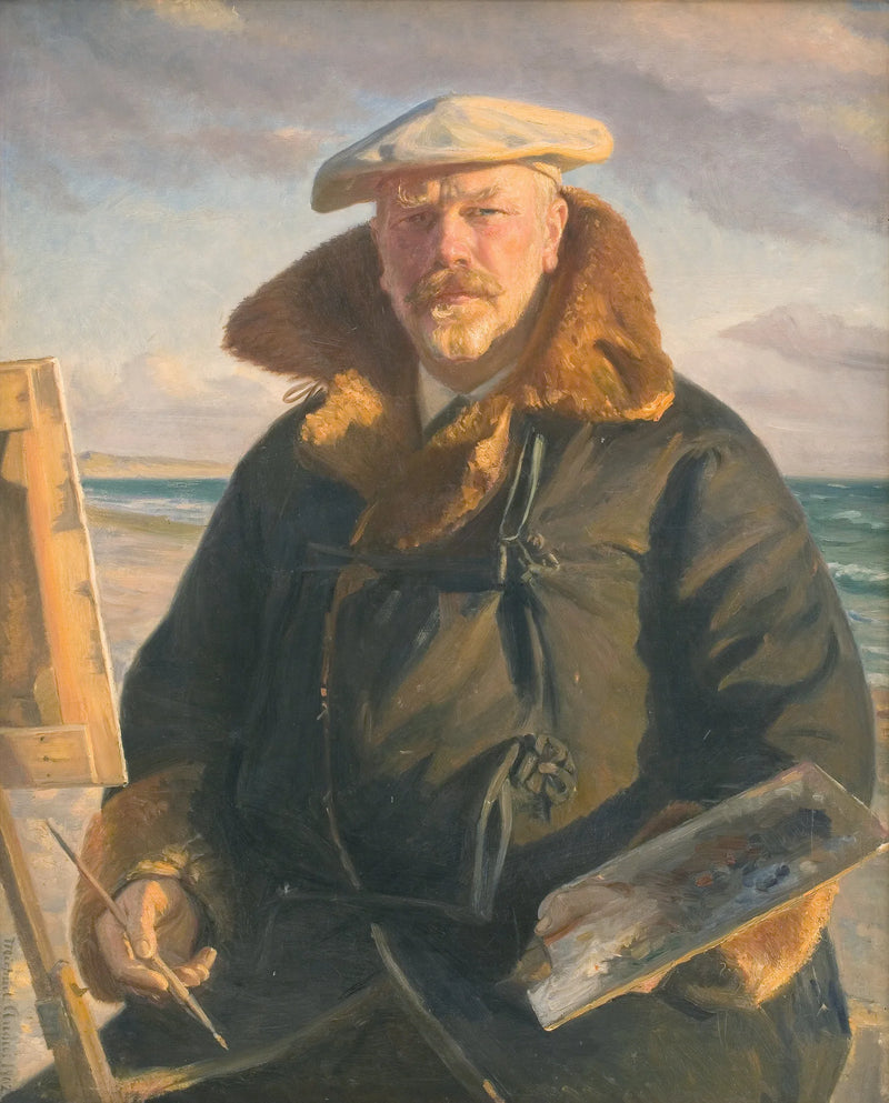 Selvportræt - Michael Peter Ancher