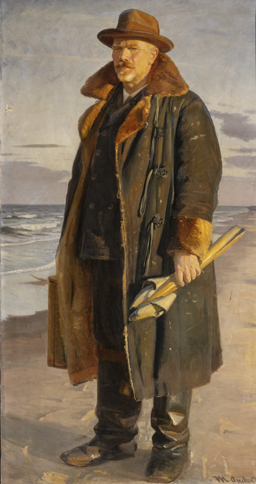 Selvportræt - Michael Peter Ancher