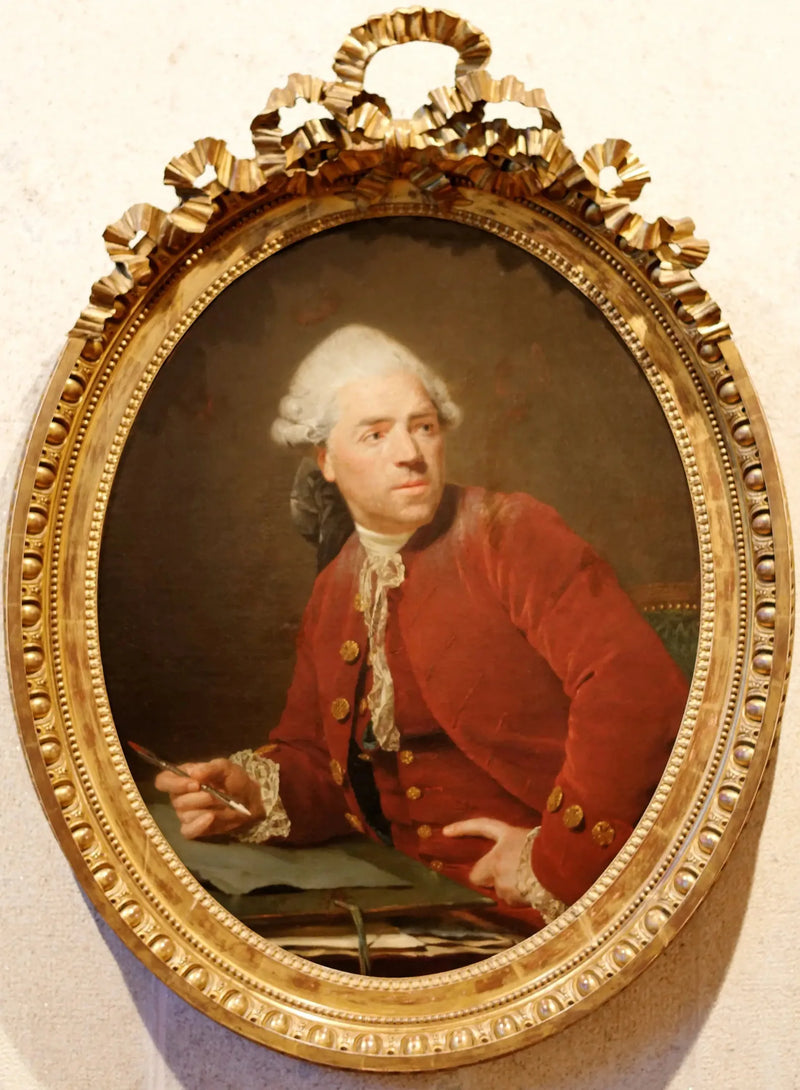 Selvportræt - Nicolas-Bernard Lépicié