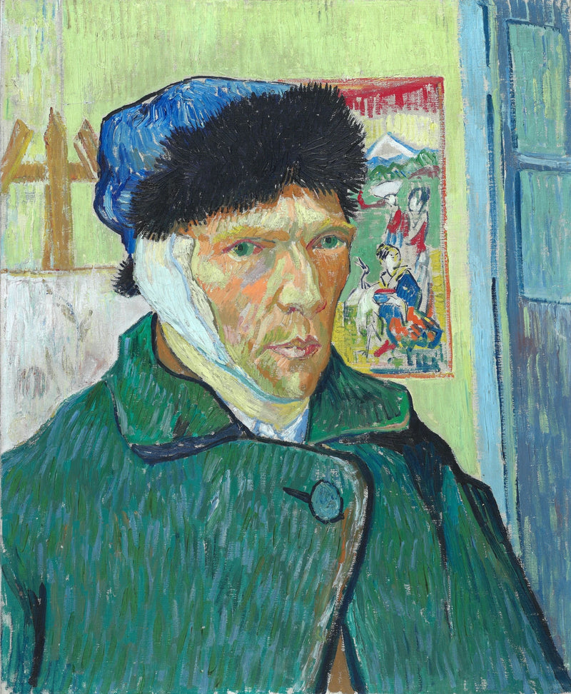 Selvportræt med forbundet øre - Vincent van Gogh