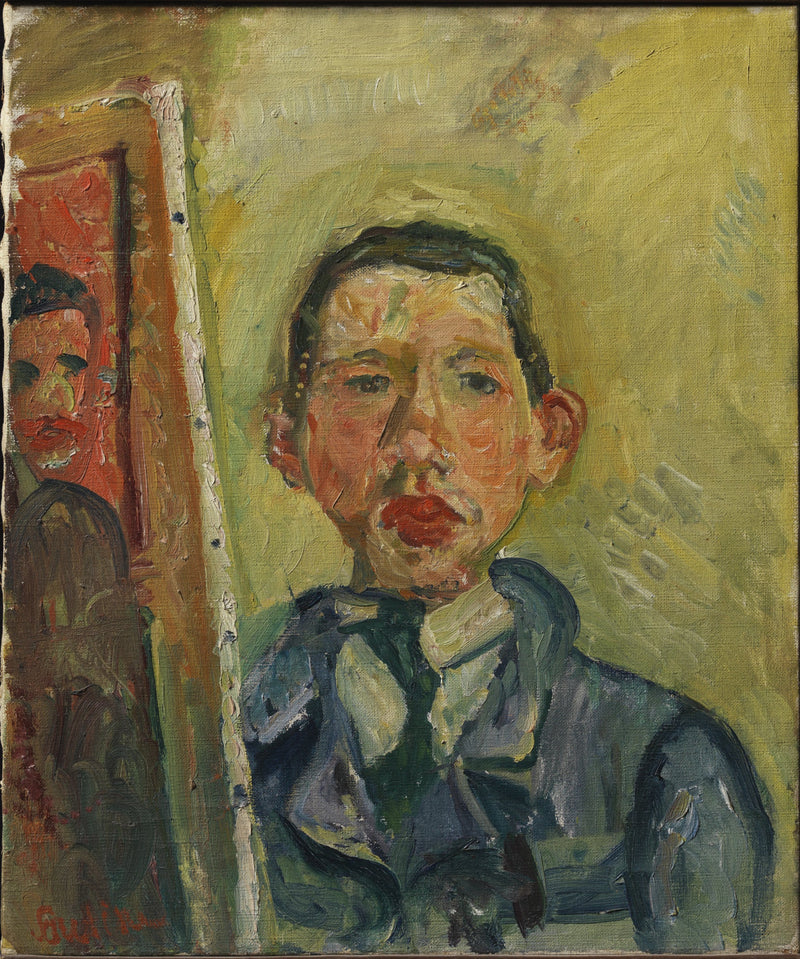 Selvportræt af Chaïm Soutine - Chaim Soutine