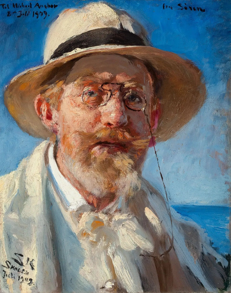 Selvportræt - Peder Severin Krøyer