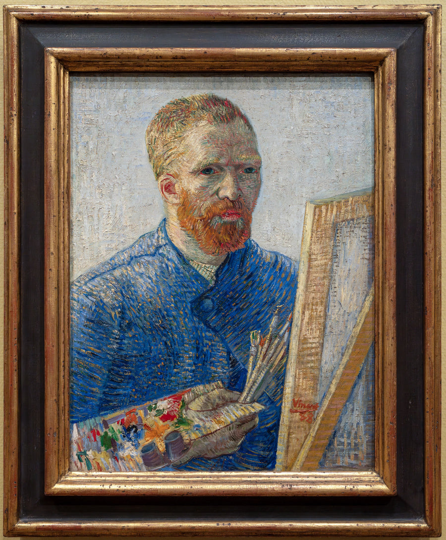 Selvportræt som maler - Vincent van Gogh