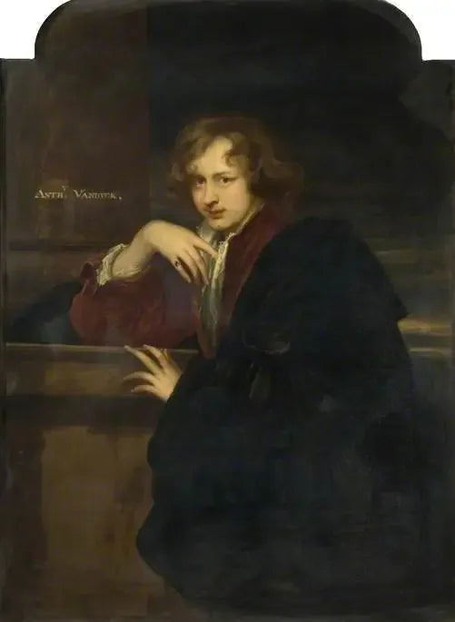 Selvportræt, når en ung - Antoine van Dyck