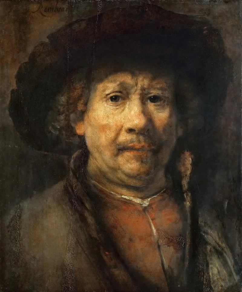 Selvportræt - Rembrandt