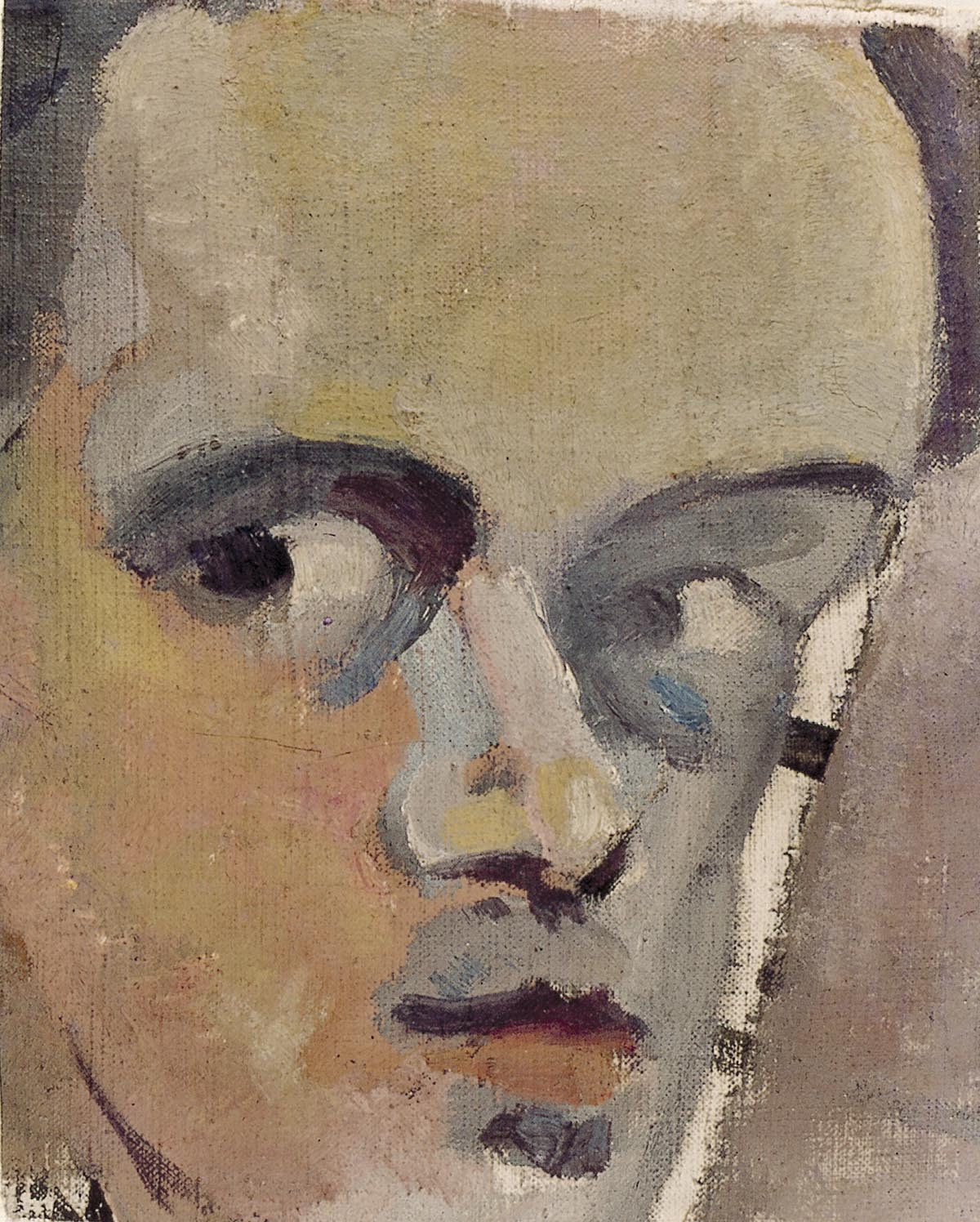 Autoportrait - Theo van Doesburg image 1 copie de tableau peinte à la main