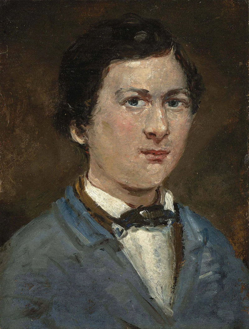 Selvportræt ca. 1818-1821 - Jean-Baptiste Camille Corot
