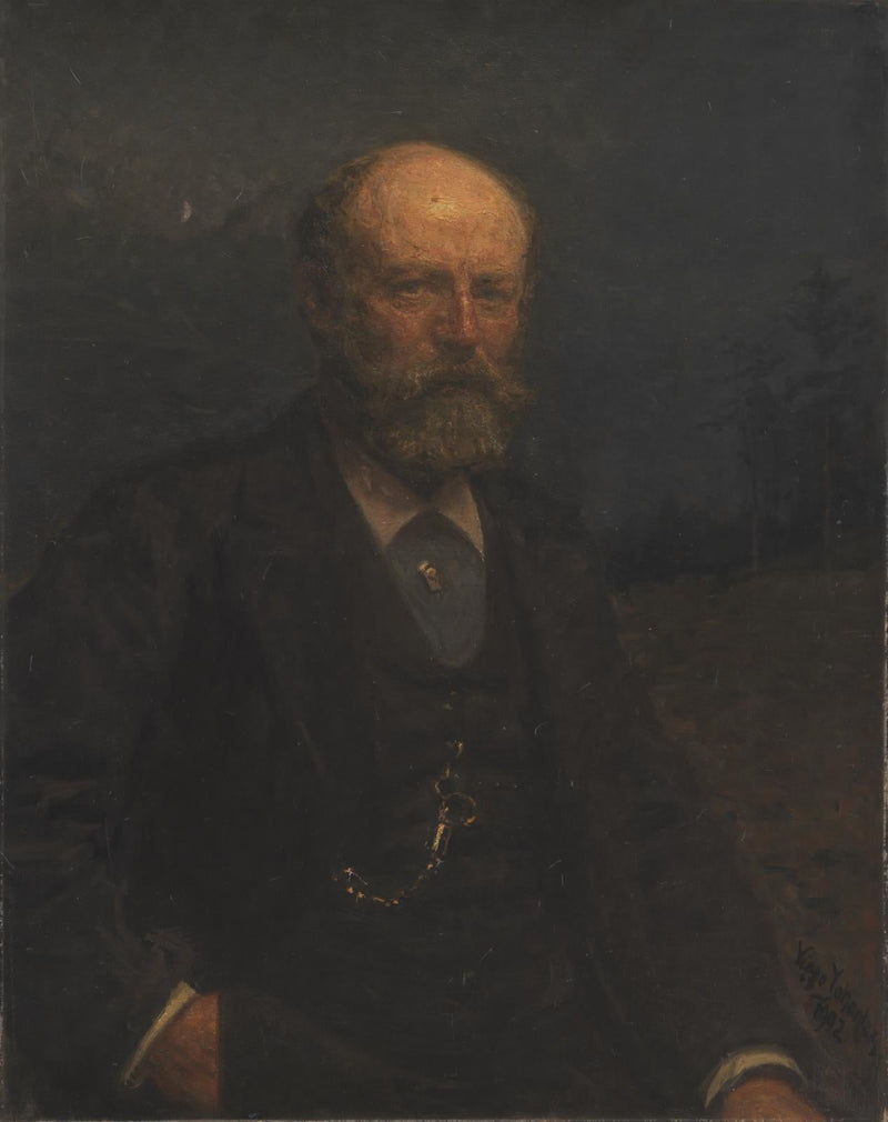 Selvportræt - Viggo Johansen