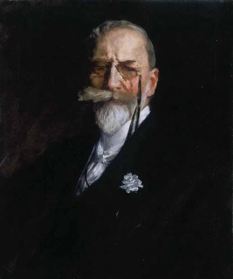 Selvportræt - William Merritt Chase