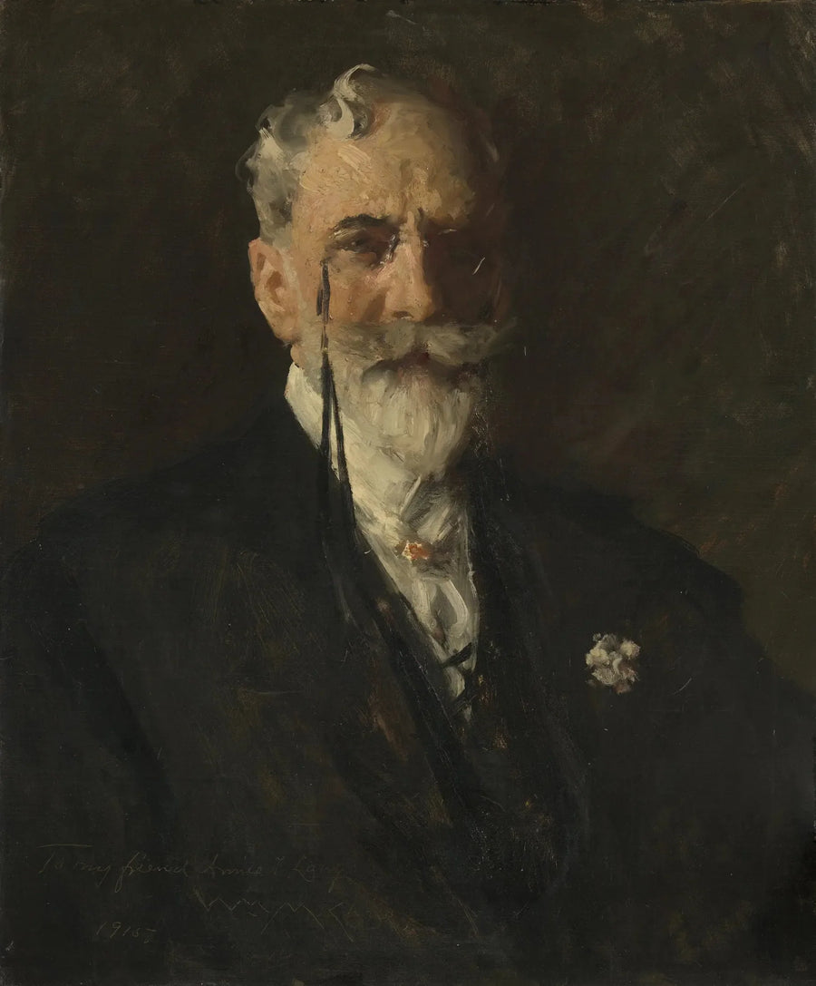 Selvportræt - William Merritt Chase