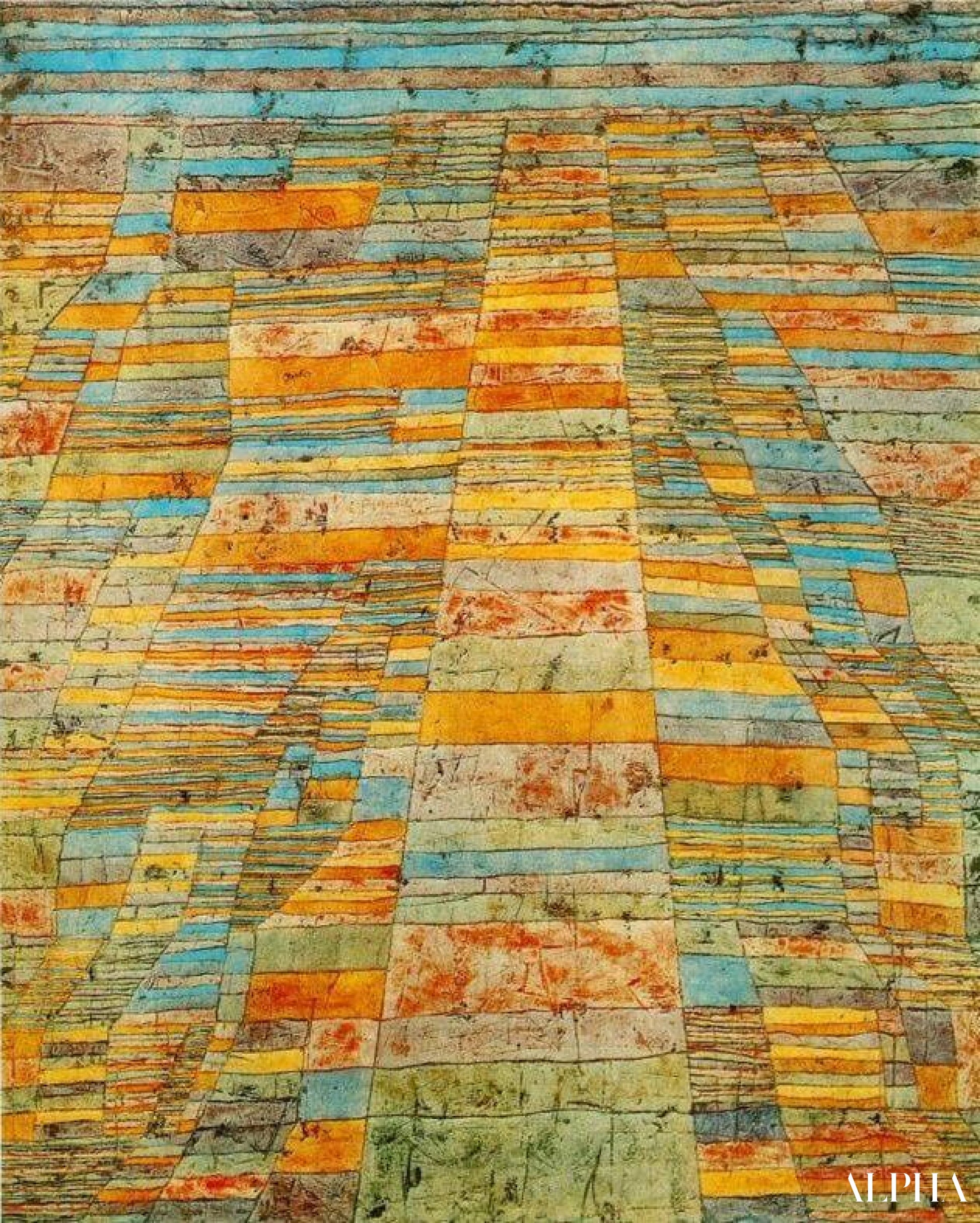 Autoroutes et chemins de traverse - Paul Klee - Reproductions de tableaux et peintures haut de gamme