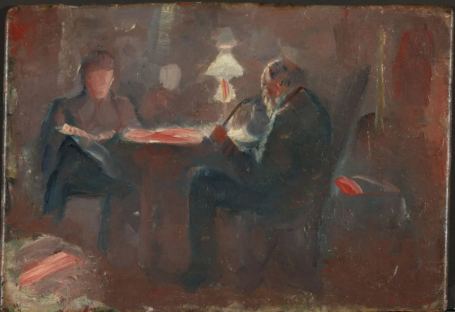 Omkring paraffinvægen - Edvard Munch