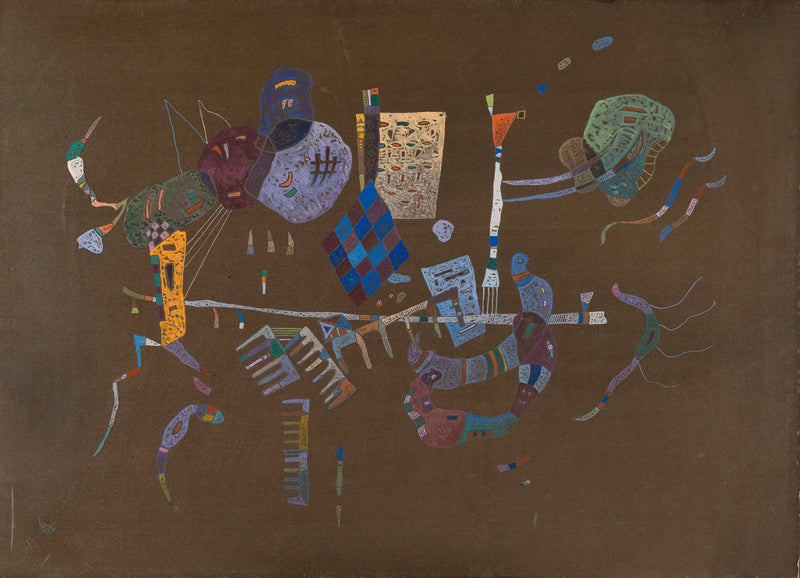 Rundt om linjen - Vassily Kandinsky