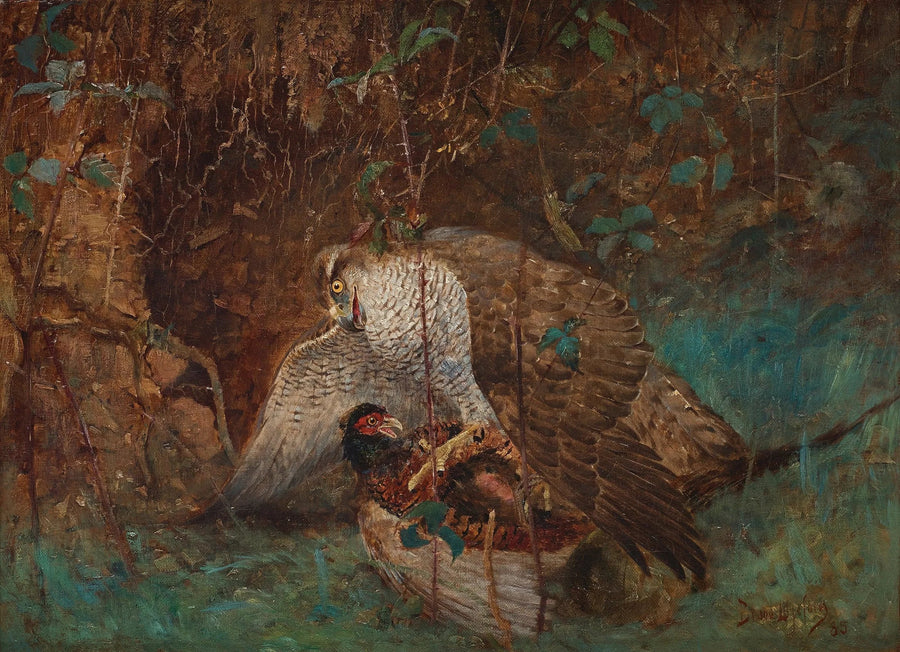Autour des palombes et faisan - Bruno Liljefors
