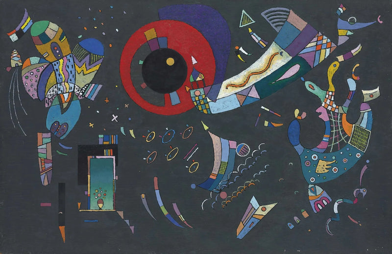Rundt om cirklen - Vassily Kandinsky