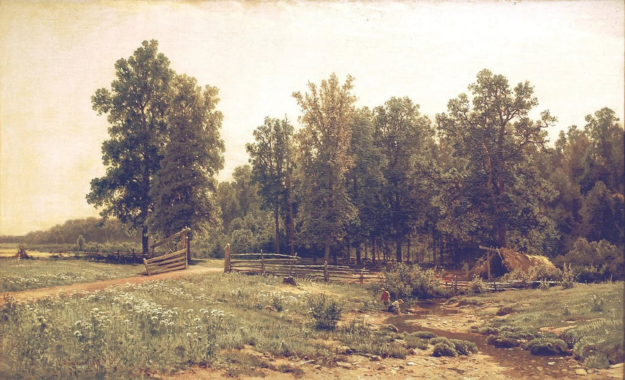 Ved kanten af egenskoven - Ivan Chichkine