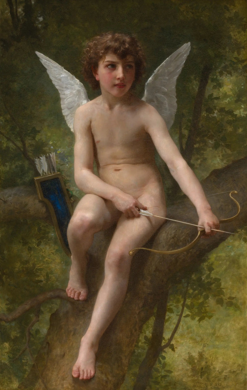 På vagt - Bouguereau
