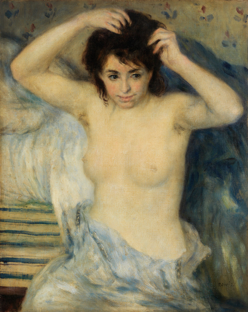 Før badet - Pierre-Auguste Renoir