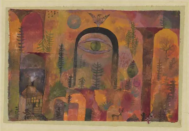 Med ørnen - Paul Klee