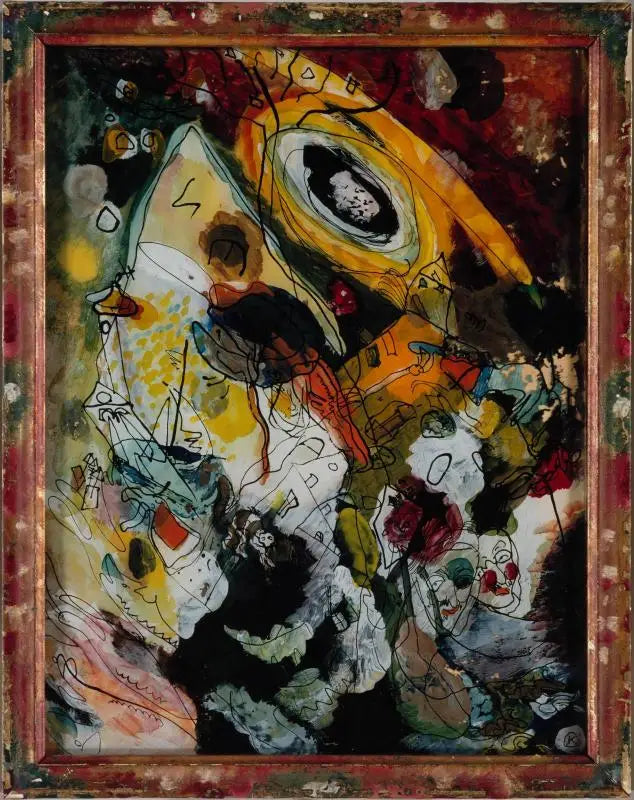 Med næseklips - Vassily Kandinsky
