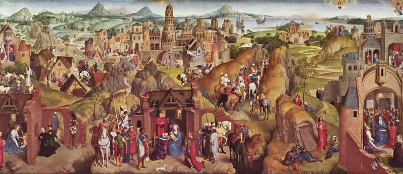 Kristi Ankomst og Sejr - Hans Memling